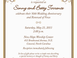 Cheap 50th Birthday Invitations 50th Wedding Anniversary Invitation