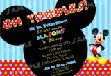 Cheap Mickey Mouse Birthday Invitations Birthday Invitation Mickey Mouse Birthday Invitations