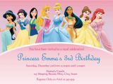 Cheap Princess Birthday Invitations Birthday Invitation Disney Princesses Birthday