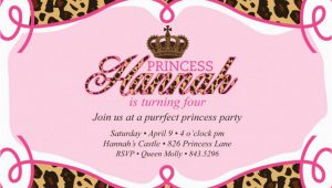 Cheetah Print Birthday Invitation Templates Free Printable Leopard Birthday Invitations
