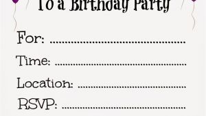 Child Birthday Invitations Free Printable Free Printable Birthday Invitations for Kids