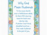 Christian Birthday Gifts for Husband Gt Discount Happy Birthday Husband Card why God Made