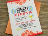 Cinco De Mayo Birthday Invitations Cinco De Mayo Fiesta Invitation Template Download Print