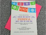 Cinco De Mayo Birthday Invitations Cinco De Mayo Invitation Template Fiesta Banner