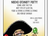 Cinco De Mayo Birthday Invitations Mariachi Guy Cinco De Mayo Party Invitations Mexican