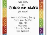 Cinco De Mayo Birthday Invitations Zigzag Mexican Fiesta Party Invitations