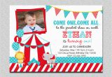 Circus 1st Birthday Invitations Circus Birthday Invitation 1st Birthday Circus Party