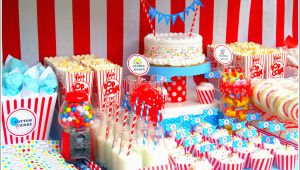 Circus themed Birthday Party Decorations Circus Party Ideas