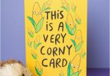 Corny Birthday Cards Corny Greeting Card Birthday Card Well Done Card