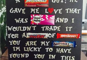 Country Birthday Gifts for Him Created My Own 2nd Anniversary Candy Message Board for My