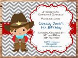 Cowboy Invites Birthday Items Similar to Cowboy Birthday Party Invitation Cowgirl