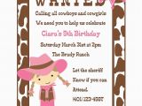 Cowgirl Birthday Invites Cowgirl Birthday Invitation Digital File Cowgirl