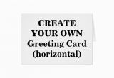 Create A Birthday Card with Photos Free Create Your Own Greeting Card Horizontal Zazzle