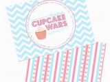Cupcake Wars Birthday Party Invitations Items Similar to Cupcake Wars Party Invitation Large