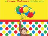 Curious George 2nd Birthday Invitations Best 25 Curious George Invitations Ideas On Pinterest