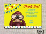 Curious George Birthday Cards Curious George Birthday Invitation Look who 39 S by