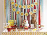 Curious George Birthday Decoration Ideas Curious George Birthday Party Project Nursery