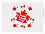 Custom Birthday Cards Canada Happy Canada Day Party Greeting Card Zazzle