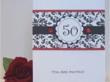 Custom Made Birthday Cards Printable Homemade 50th Birthday Invitation Ideas orderecigsjuice Info