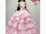Custom Made Birthday Dresses Pink Handmade Fashion Wedding Gown Dresses Party for
