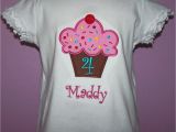 Customized Birthday Girl Shirts Home Girls Birthday Shirts Custom Birthday Cupcake