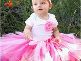 Cute 1st Birthday Girl Outfits First Birthday Outfit Girl Pink and White Lace Tutu