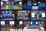 Dallas Cowboys Birthday Decorations Dallas Cowboys Football Birthday Party Ideas Photo 1 Of