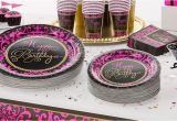 Damask Birthday Party Decorations Damask Birthday Party Supplies Pink Black Party