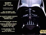 Darth Vader Birthday Invitations Items Similar to Darth Vader Birthday Invitation On Etsy