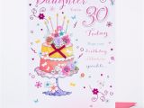 Daughter 30 Birthday Card 30th Birthday Card Floral Cake Daughter Only 1 49