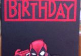 Deadpool Happy Birthday Card Deadpool Card Rellb the Creative Mum the Creative