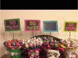 Decorating for A 50th Birthday Party Centerpieces for 50th Birthday Party Party Ideas