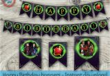 Descendants Happy Birthday Banner Descendants Banners Descendants Happy Birthday Banners