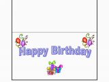 Design Your Own Birthday Card Printable Design Your Own Birthday Card Free Printable Best Happy
