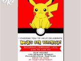 Digital Invitation Card for Birthday 25 Best Ideas About Pokemon Birthday Card On Pinterest