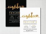 Digital Invitation Card for Birthday Another Invite Design Idea We Could Imitate Modern Gold