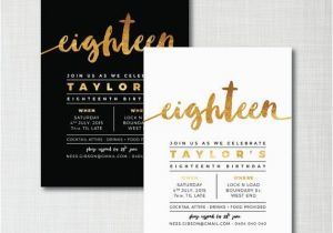 Digital Invitation Card for Birthday Another Invite Design Idea We Could Imitate Modern Gold