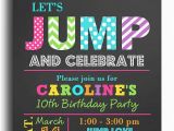 Digital Invitation Card for Birthday Best 25 Trampoline Birthday Party Ideas On Pinterest