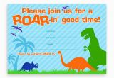 Dinosaur Birthday Invitations Free 17 Dinosaur Birthday Invitations How to Sample Templates