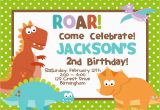 Dinosaur Birthday Party Invitation Wording Cretaceous Dinosaur Birthday Party Invitations Bagvania