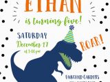 Dinosaurs Invitation for Birthday Dinosaur Birthday Invitation Dinosaur Invitation