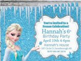 Disney Frozen Birthday Invites Disney Frozen Birthday Birthday Parties Pinterest