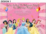 Disney Princess Birthday Party Invitations Free Printables Free Printable Birthday Invitation Disney Princess