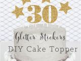 Diy 30th Birthday Decorations Items Similar to 30 Cake topper Diy 30th Birthday Party