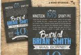 Diy 40th Birthday Invitations 40th Birthday Invitation Surprise 40th Birthday Invite