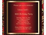 Diy 50th Birthday Invitations 50th Birthday Party Diy Text Invitation Zazzle