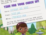 Doc Mcstuffins Birthday Card Items Similar to Doc Mcstuffins Appointment Card Birthday