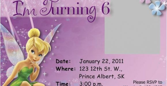 Download Tinkerbell Birthday Invitations Tinkerbell Birthday Invitation Free