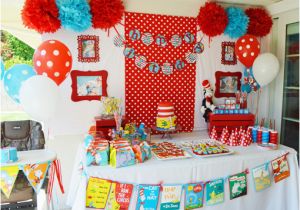 Dr Seuss 1st Birthday Party Decorations Dr Seuss 1st Birthday Party Ideas