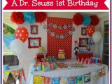 Dr Seuss 1st Birthday Party Decorations Dr Seuss Party theme Tiny oranges Oc Mom Blog